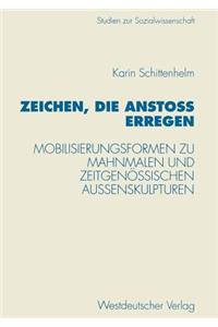 Zeichen, die Anstoß erregen