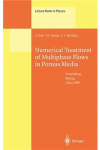 Numerical Treatment of Multiphase Flows in Porous Media