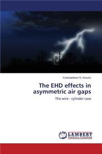 EHD effects in asymmetric air gaps