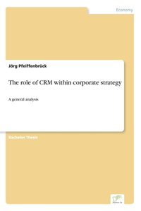 role of CRM within corporate strategy