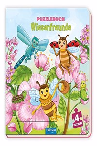 Trotsch Pappenbuch Puzzlebuch Wiesenfreunde: Beschaftigungsbuch Entdeckerbuch Puzzlebuch