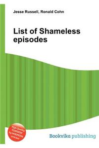 List of Shameless Episodes