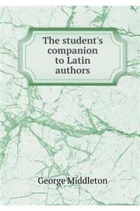 The Student's Companion to Latin Authors