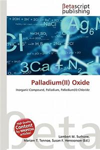 Palladium(ii) Oxide