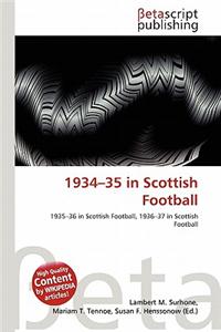 1934-35 in Scottish Football