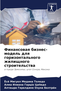 Финансовая бизнес-модель для горизонтал