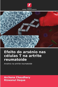 Efeito do arsénio nas células T na artrite reumatoide