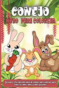 Conejo Libro De Colorear Para Niños