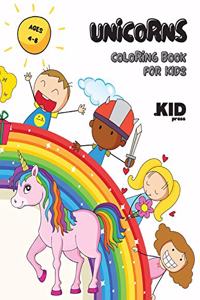 Unicorns Coloring Book for Kids