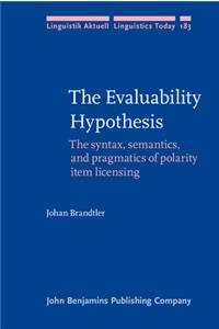 Evaluability Hypothesis
