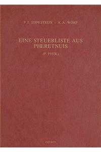 Eine Steuerliste Aus Pheretnuis