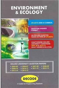 DECODE Environment & Ecology for APJAKTU (I/II-Common-2013 course )