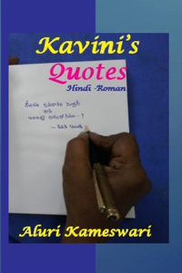 Kavini's Quotes: Hindi - Roman