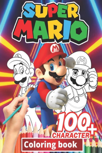 Super mario Coloring Book