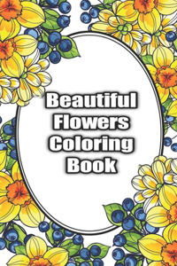 Beautiful Flowers Coloring Book