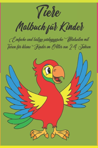 Tiere Malbuch für Kinder