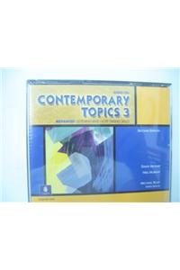 Contemporary Topics 3 Classroom Audio Program, Audio CDs