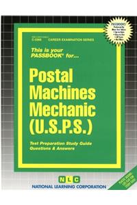 Postal Machines Mechanic (U.S.P.S.)