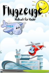Flugzeug Malbuch fur Kinder