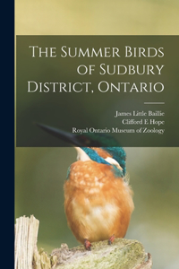 Summer Birds of Sudbury District, Ontario