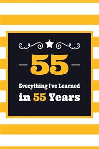 55 Everything I've Learned in 55 Years