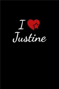 I love Justine