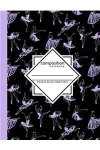 Composition Notebook College Ruled Lined Paper