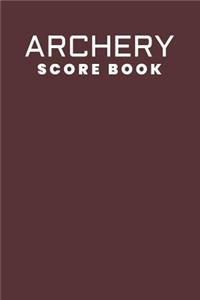 Archery Score Book