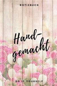 Handgemacht Notizbuch Do it yourself