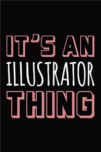 It's an illustrator thing