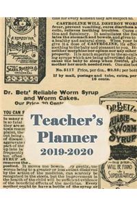 Teachers Planner 2019-2020: A One Year Academic Planner - Paper 1