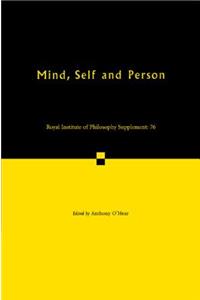 Mind, Self and Person