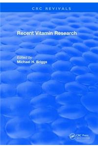 Recent Vitamin Research (1984)