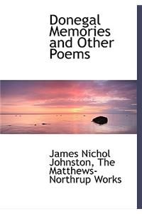 Donegal Memories and Other Poems