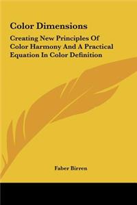 Color Dimensions