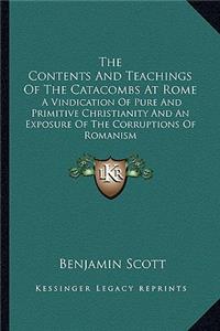 Contents and Teachings of the Catacombs at Rome