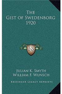 The Gist of Swedenborg 1920