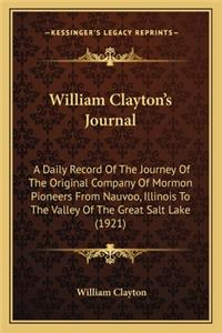 William Clayton's Journal