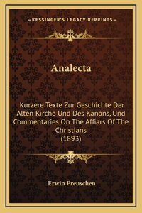 Analecta