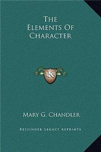 The Elements Of Character