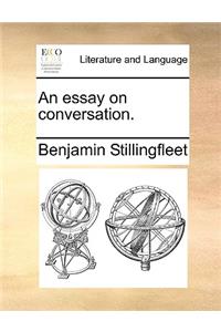 An Essay on Conversation.