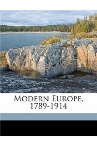 Modern Europe, 1789-1914