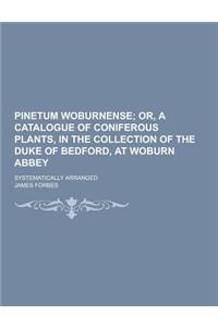 Pinetum Woburnense; Systematically Arranged