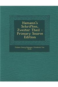 Hamann's Schriften, Zweiter Theil