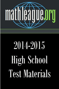 High School Test Materials 2014-2015