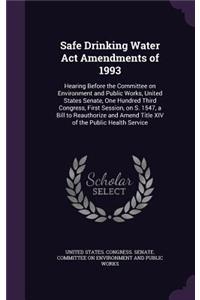 Safe Drinking Water Act Amendments of 1993