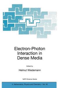 Electron-Photon Interaction in Dense Media