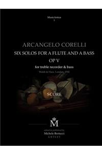 Corelli Six solos for a flute and a bass with the Follia