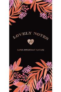 Lovely Notes: Berries and Leaves