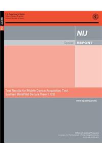 Test Results for Mobile Device Acquisition Tool